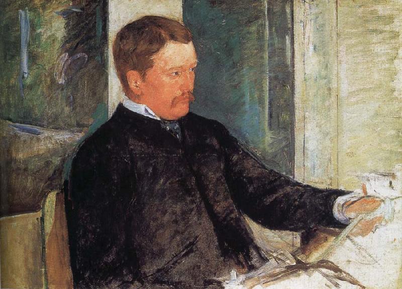 Artist-s brother, Mary Cassatt